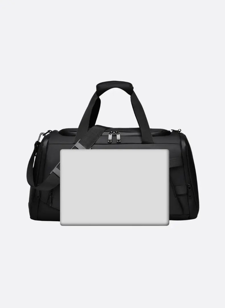 Men's Sports Duffel Bag Wet & Dry Compartment Versatile Travel Gym Carry-On