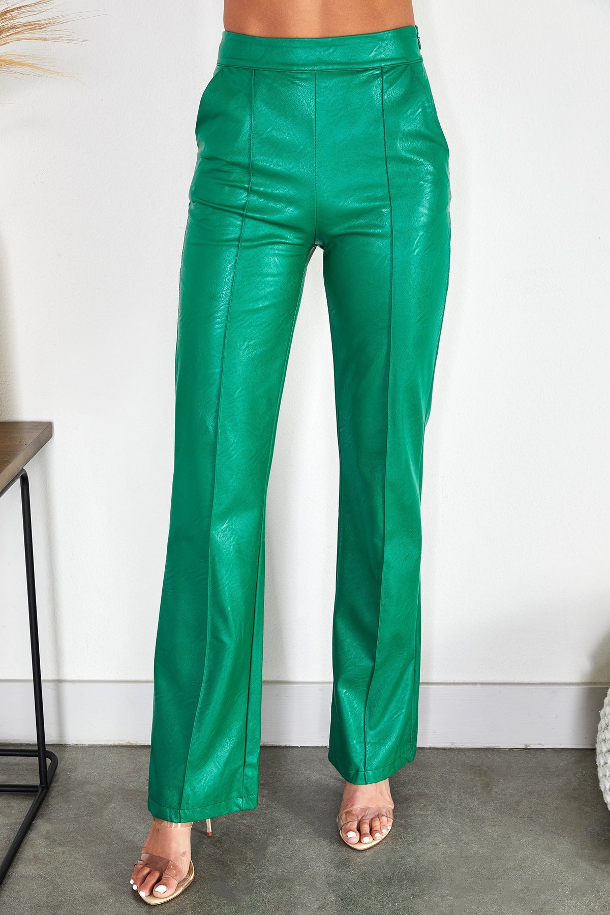 Women's Straight Leg Trousers High-Waisted Tailored Fit Versatile Everyday