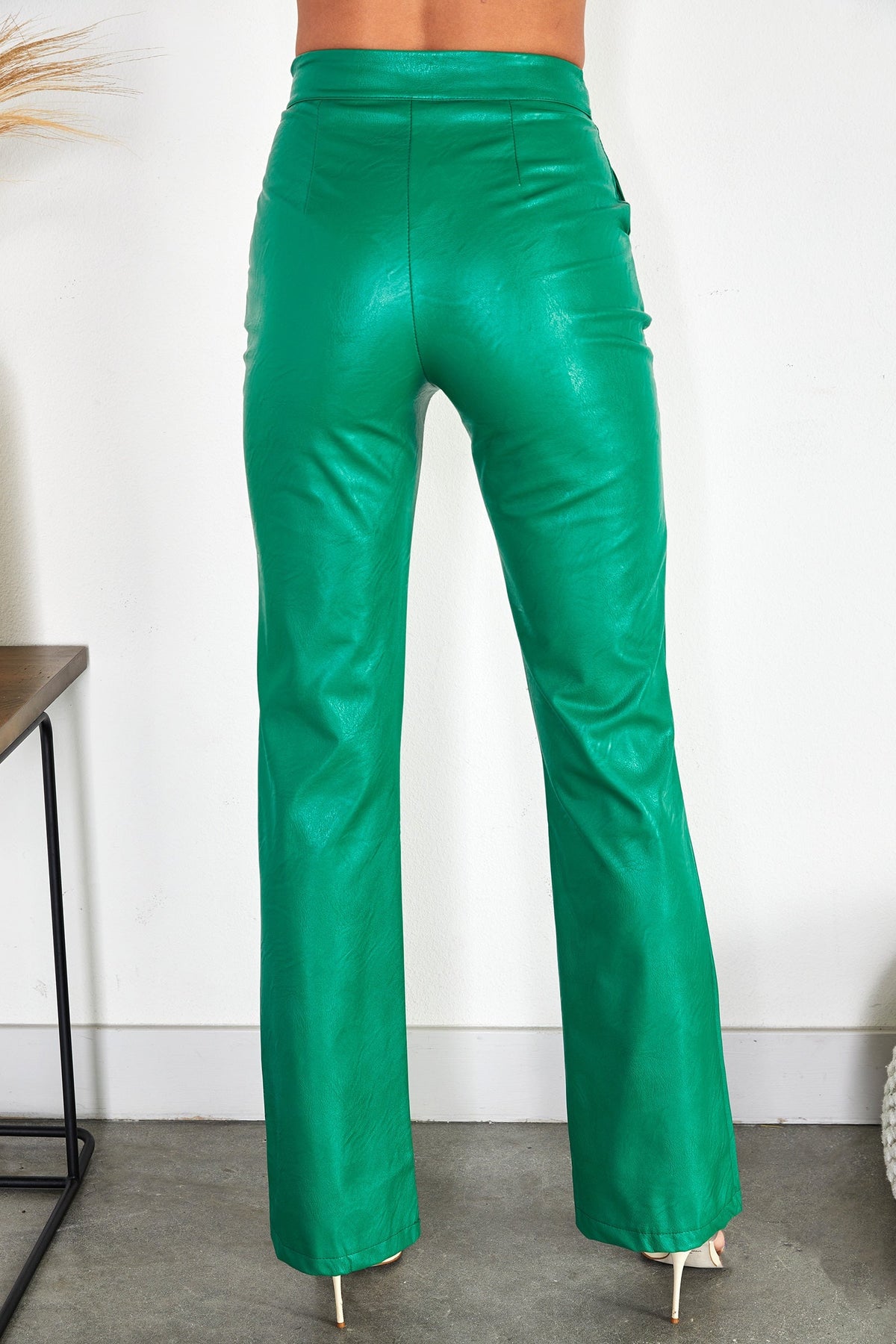 Women's Straight Leg Trousers High-Waisted Tailored Fit Versatile Everyday