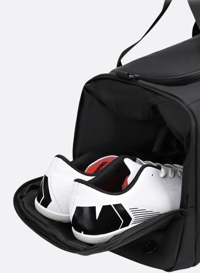 Men's Sports Duffel Bag Wet & Dry Compartment Versatile Travel Gym Carry-On