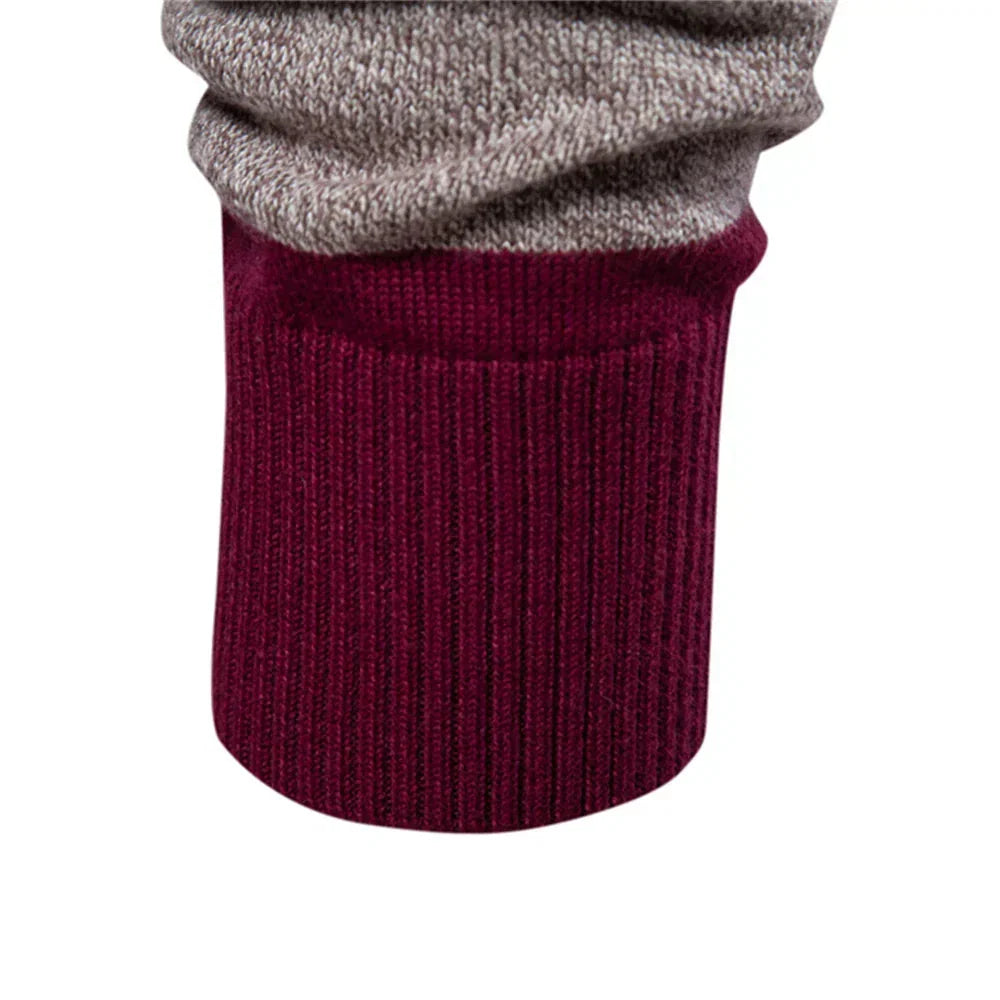 Men's Classic Knit Sweater Relaxed Fit Long Sleeve Crew Neck Casual Everyday