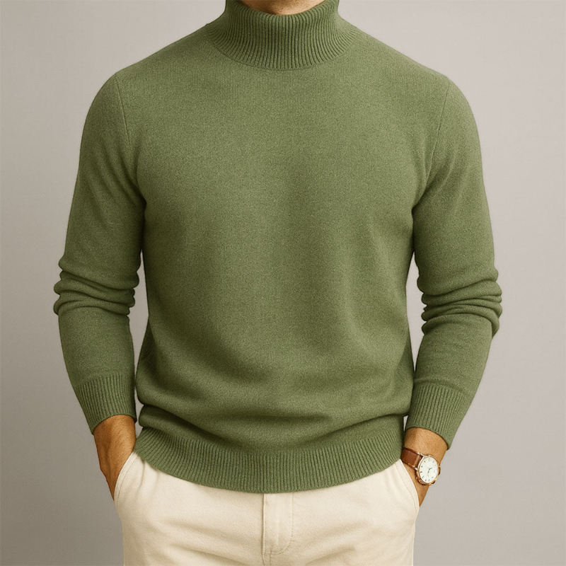 Men's Casual Knit Sweater Round Neck Long Sleeve Relaxed Fit Everyday Wear