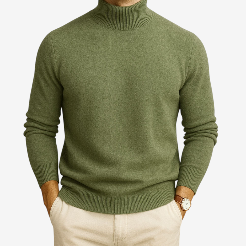Men's Casual Knit Sweater Round Neck Long Sleeve Relaxed Fit Everyday Wear