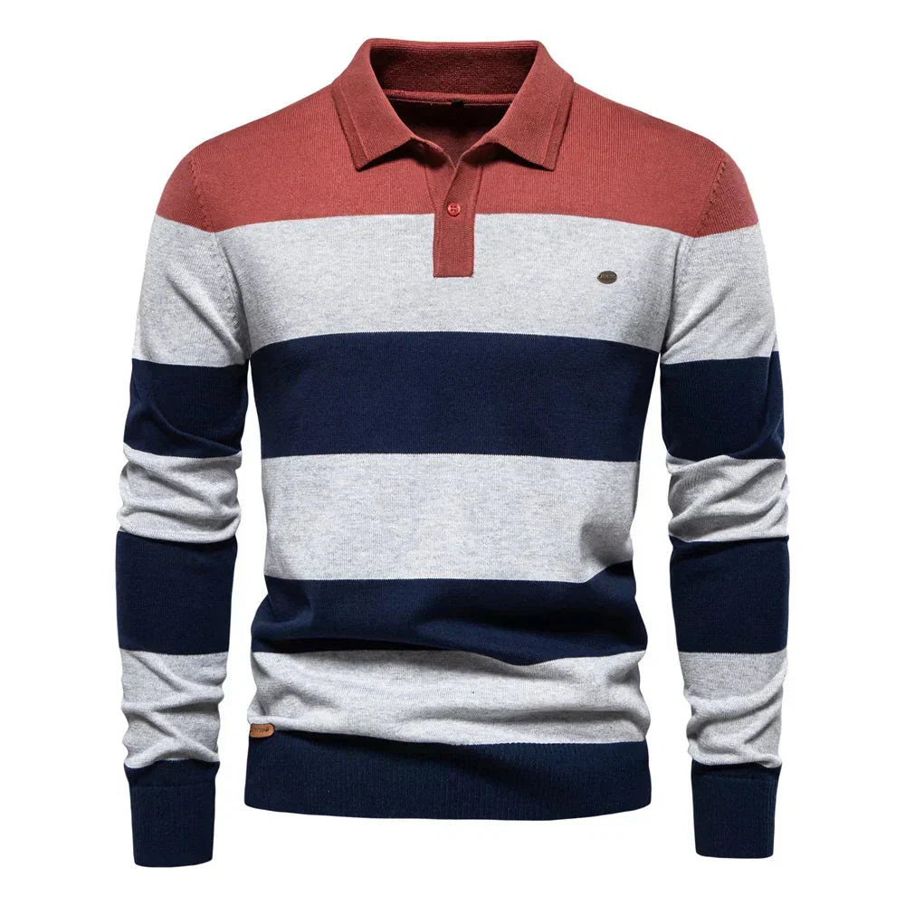 Men's Classic Knit Sweater Relaxed Fit Long Sleeve Crew Neck Casual Everyday