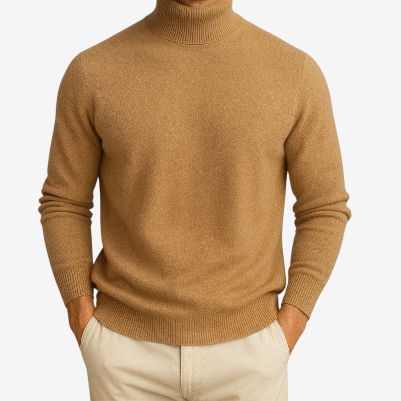 Men's Casual Knit Sweater Round Neck Long Sleeve Relaxed Fit Everyday Wear