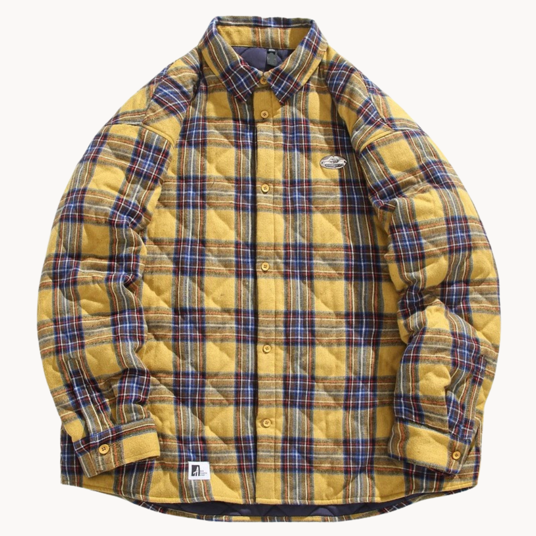 Men's Thick Jacket Relaxed Fit Full-Zip Hooded Layering Casual Outdoor