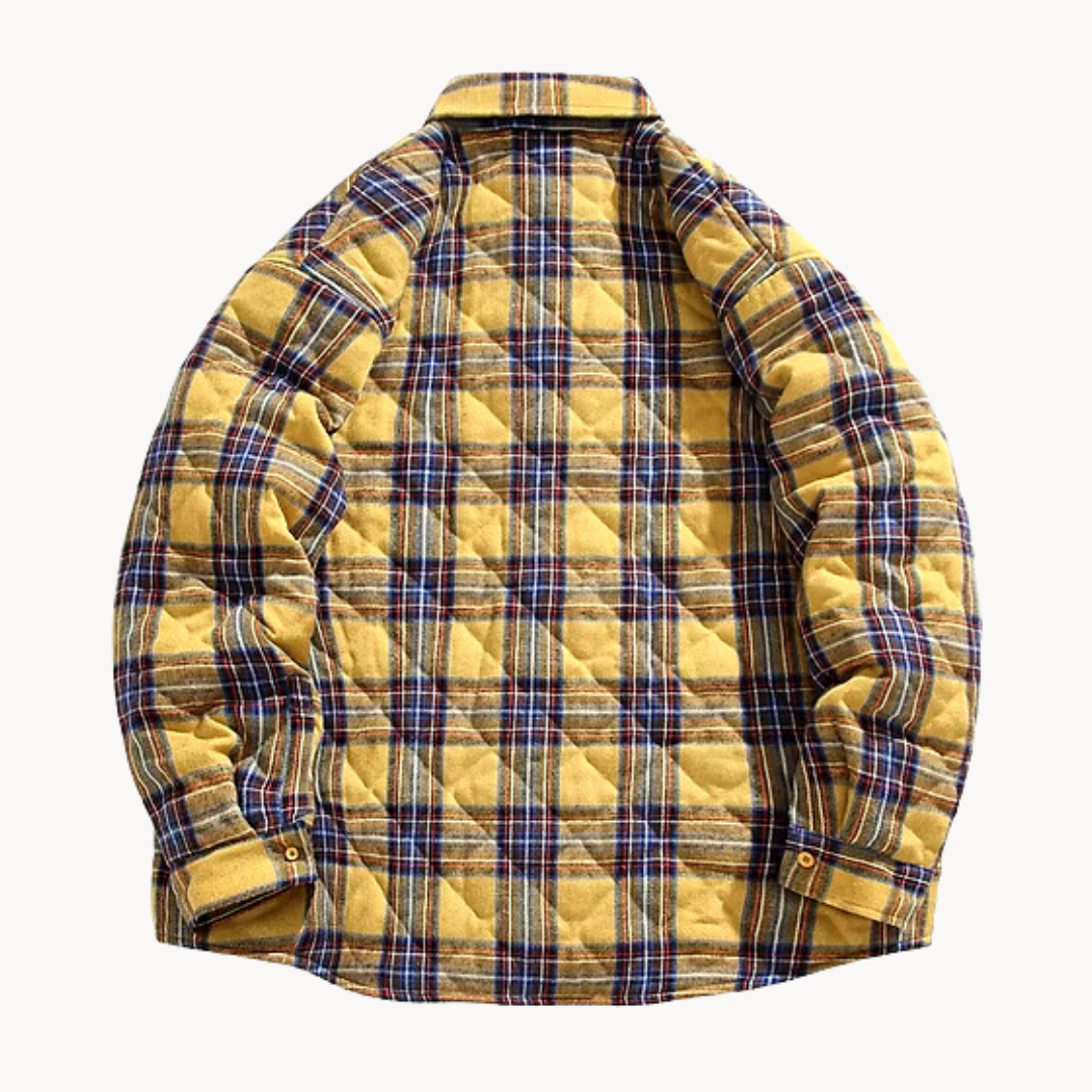 Men's Thick Jacket Relaxed Fit Full-Zip Hooded Layering Casual Outdoor