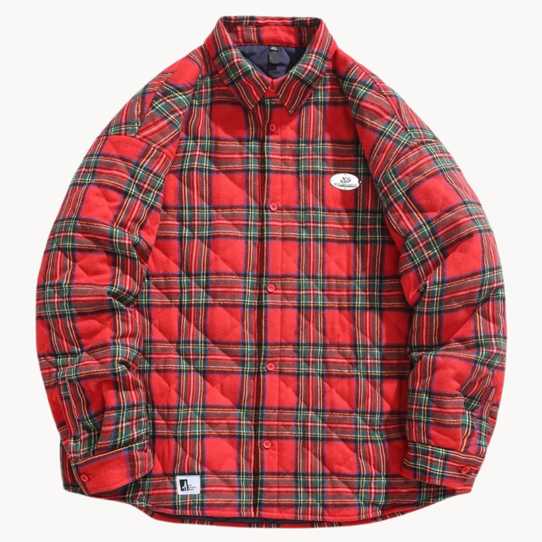 Men's Thick Jacket Relaxed Fit Full-Zip Hooded Layering Casual Outdoor