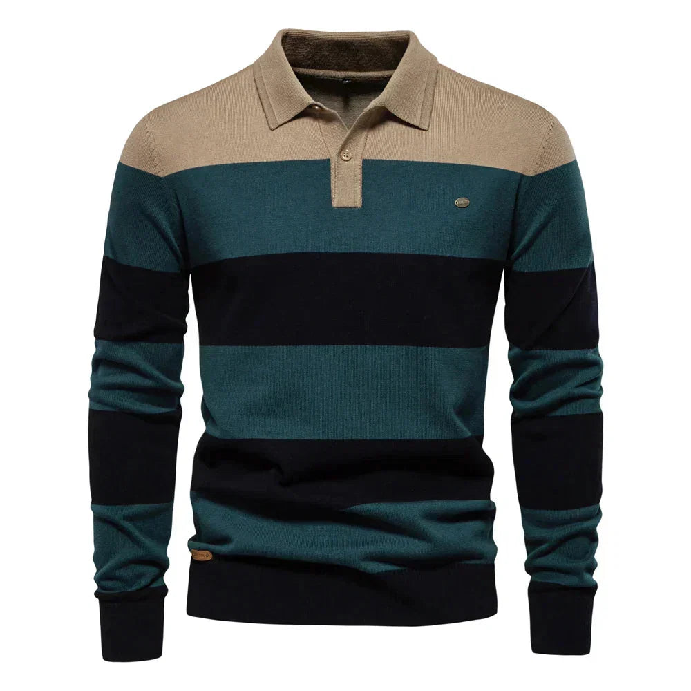 Men's Classic Knit Sweater Relaxed Fit Long Sleeve Crew Neck Casual Everyday