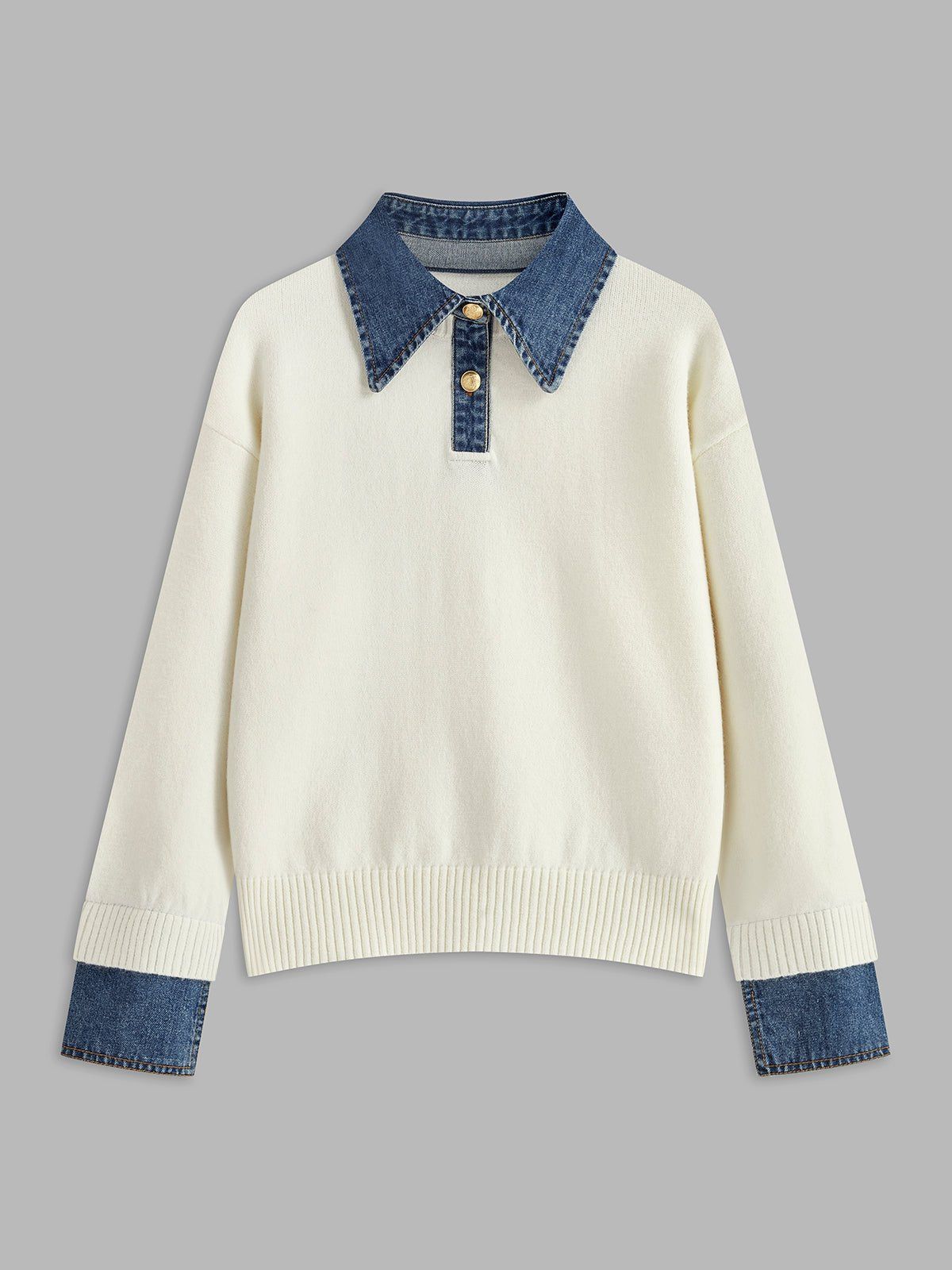 Men's Knit Polo Sweater Short-Sleeve Collared Casual Everyday Wear