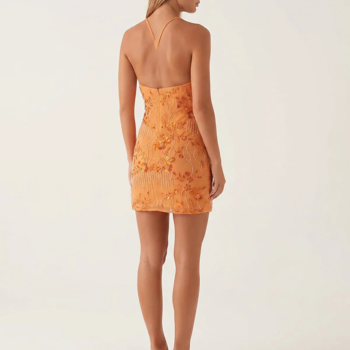 Women's Mini Dress Floral Embroidery Short Sleeve Casual Everyday Wear
