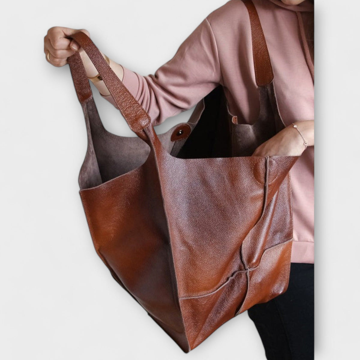 Women's Versatile Everyday Tote Bag Spacious Design Multi-Pocket Travel