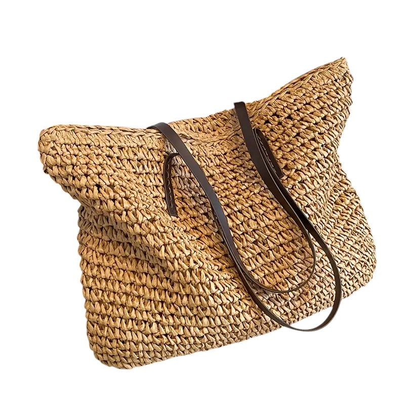 Women's Spacious Beach Tote Bag Versatile Design Large Capacity Lightweight Everyday Use