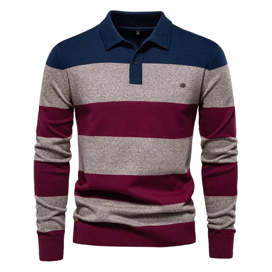 Men's Classic Knit Sweater Relaxed Fit Long Sleeve Crew Neck Casual Everyday