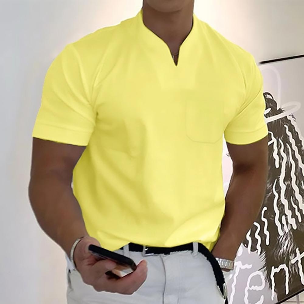 Men's Casual Polo Shirt Short-Sleeve Collared Relaxed Fit Everyday Wear