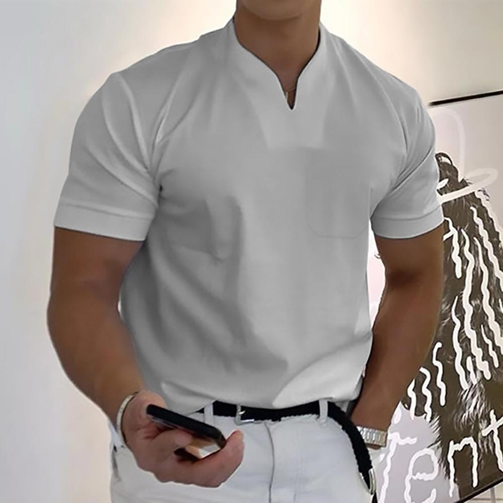 Men's Casual Polo Shirt Short-Sleeve Collared Relaxed Fit Everyday Wear