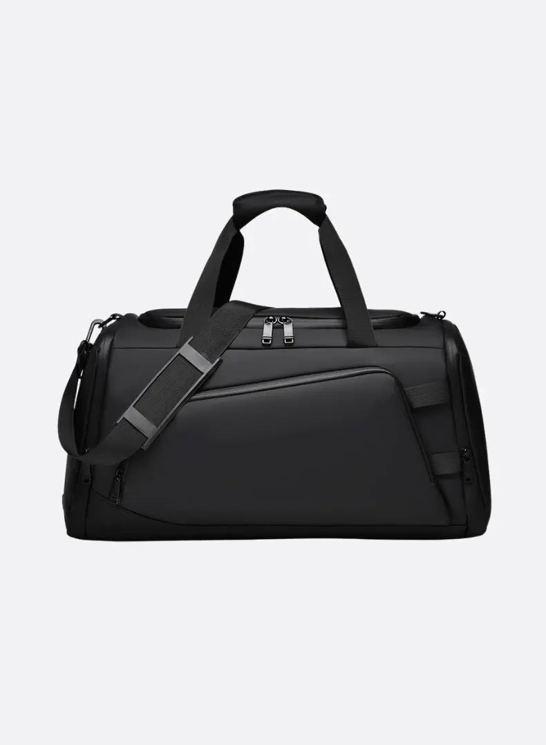 Men's Sports Duffel Bag Wet & Dry Compartment Versatile Travel Gym Carry-On