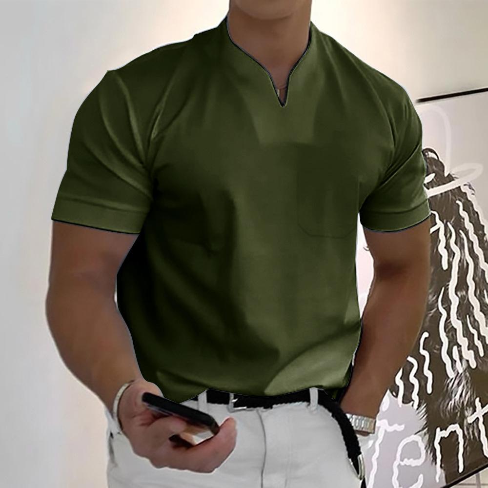 Men's Casual Polo Shirt Short-Sleeve Collared Relaxed Fit Everyday Wear