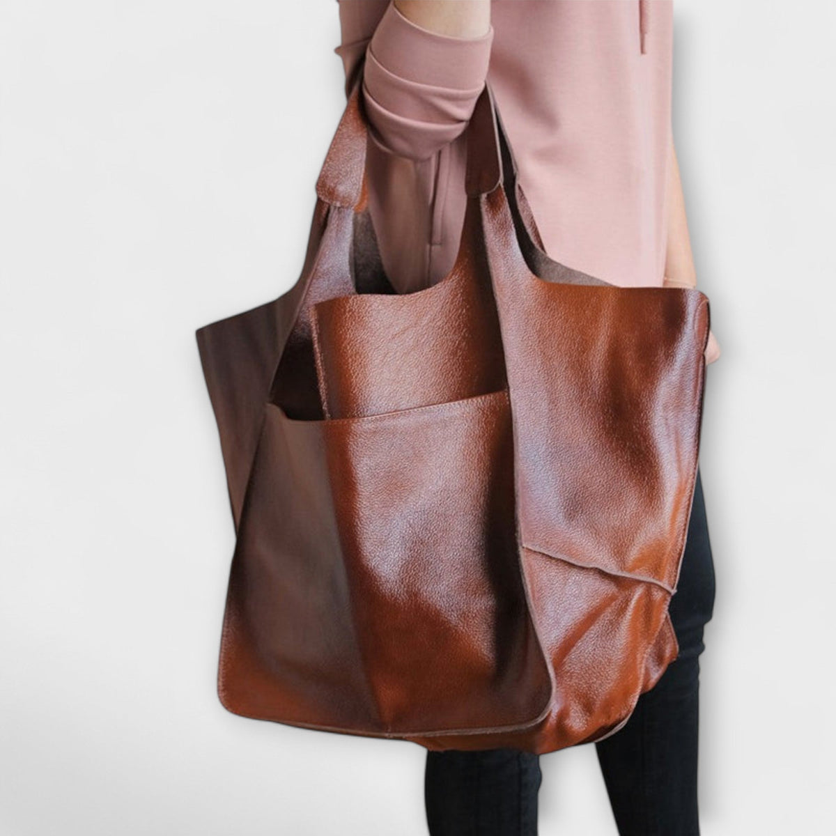 Women's Versatile Everyday Tote Bag Spacious Design Multi-Pocket Travel