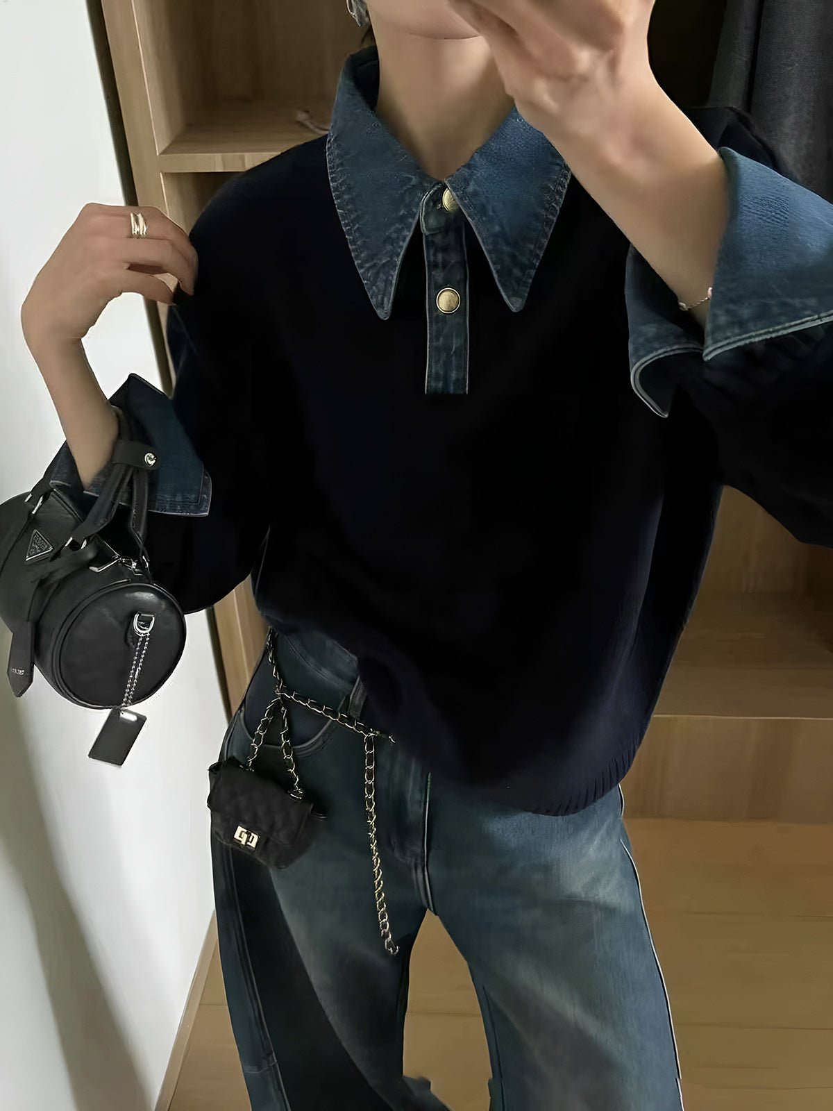 Men's Knit Polo Sweater Short-Sleeve Collared Casual Everyday Wear