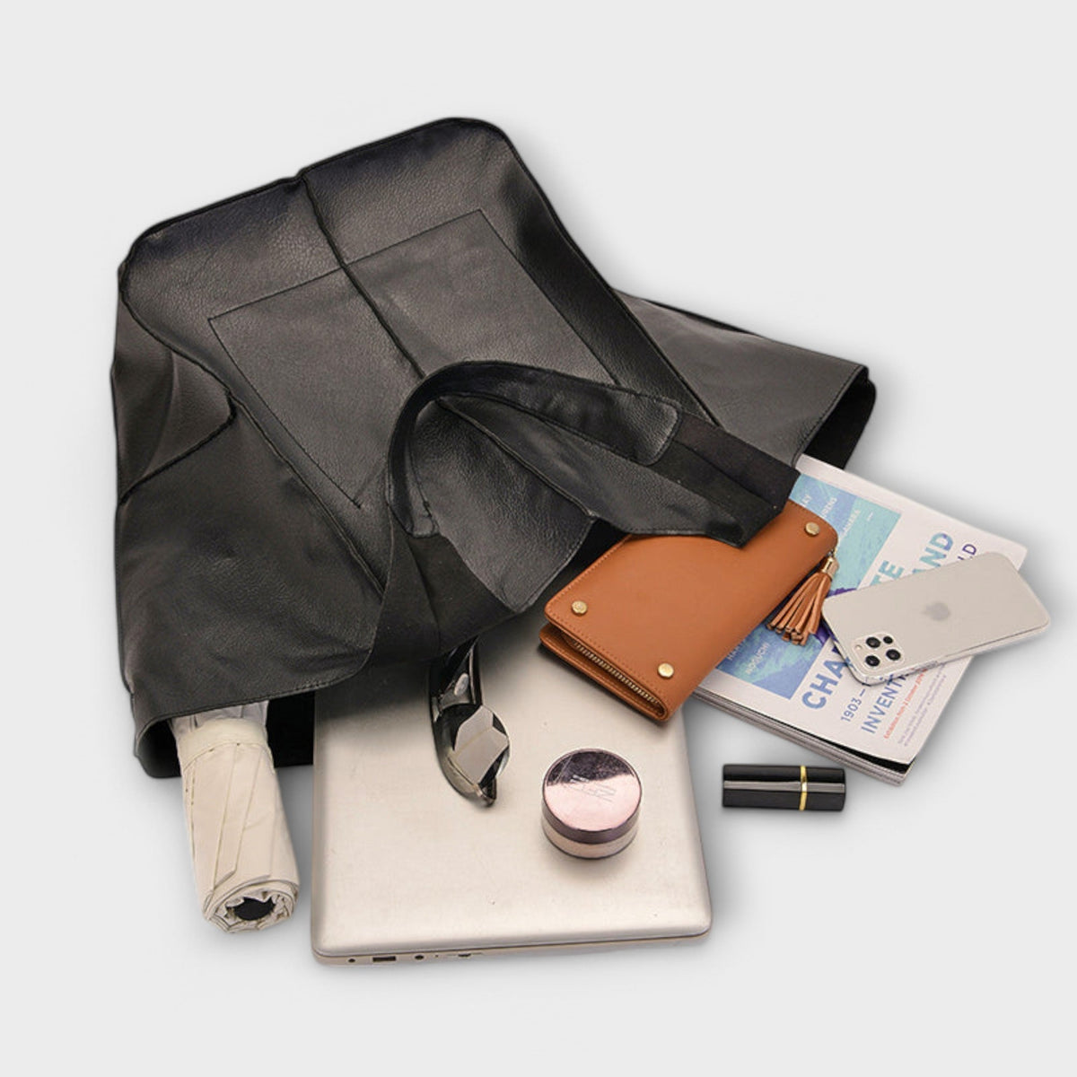 Women's Versatile Everyday Tote Bag Spacious Design Multi-Pocket Travel