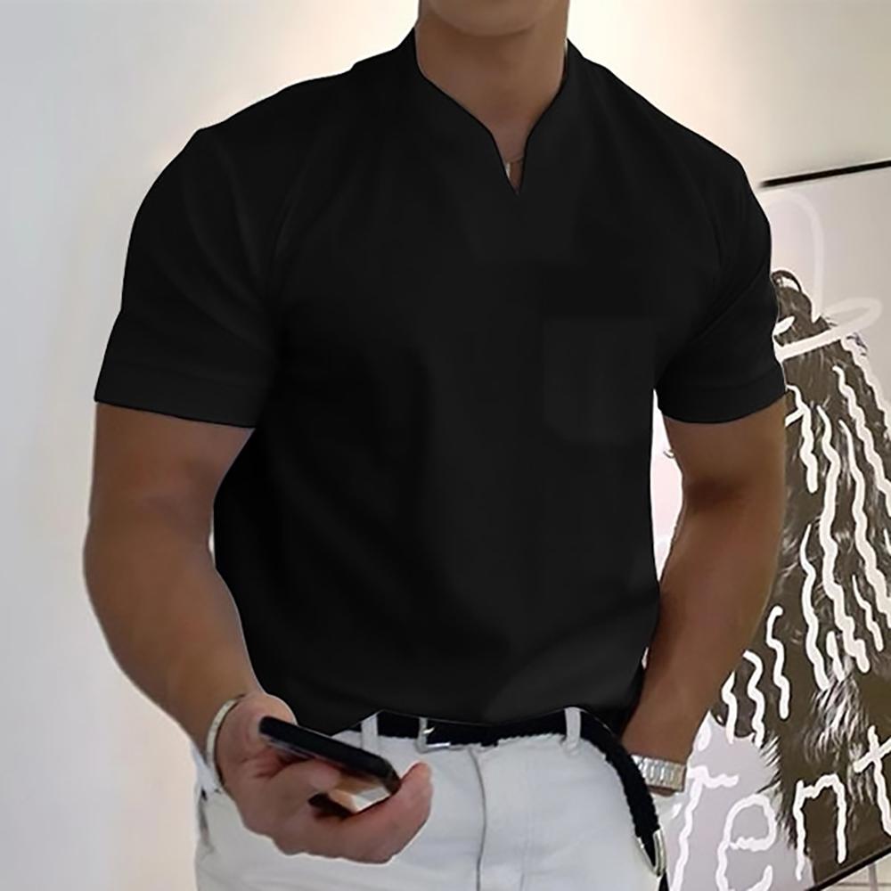 Men's Casual Polo Shirt Short-Sleeve Collared Relaxed Fit Everyday Wear