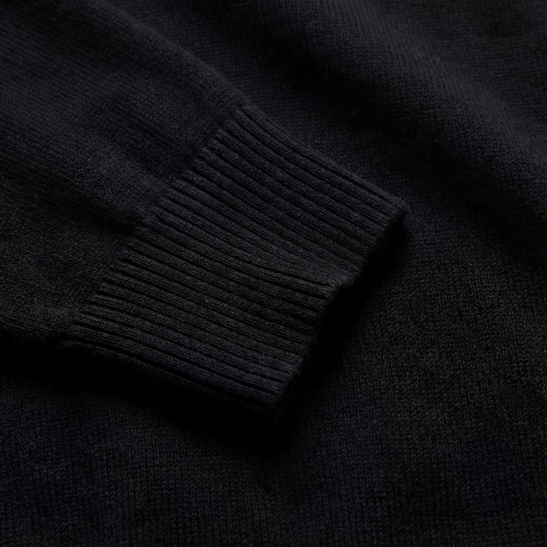 Men's Casual Half-Zip Sweater Relaxed Fit Long Sleeve Classic Everyday