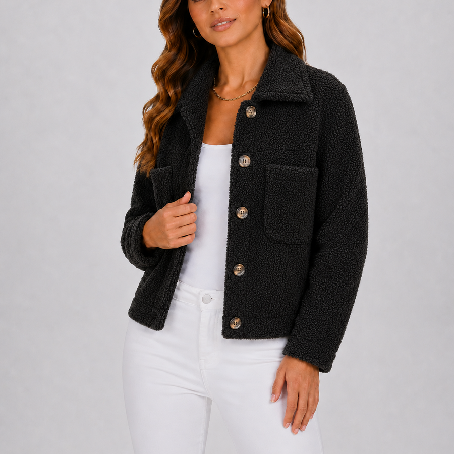 Women's Casual Knit Blazer Relaxed Fit Long Sleeve Open Front with Pockets