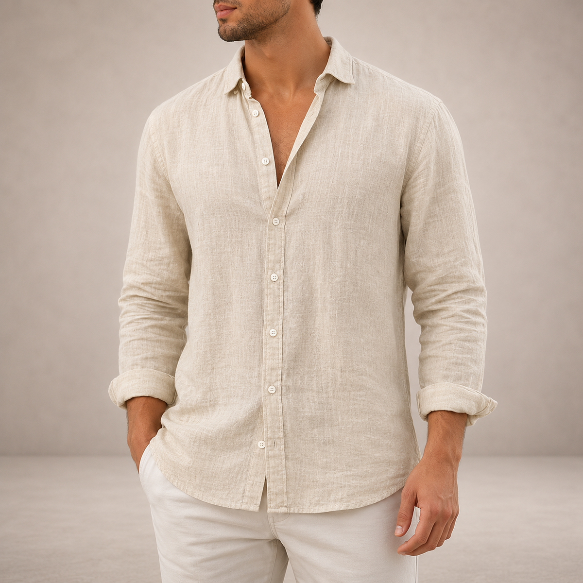 Men's Casual Button Down Shirt Regular Fit Short Sleeve Relaxed Everyday