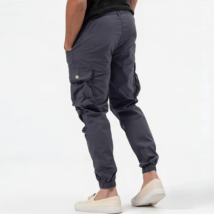 Men's Tactical Cargo Jogger Pants Multi-Pocket Relaxed Fit Versatile Everyday Wear