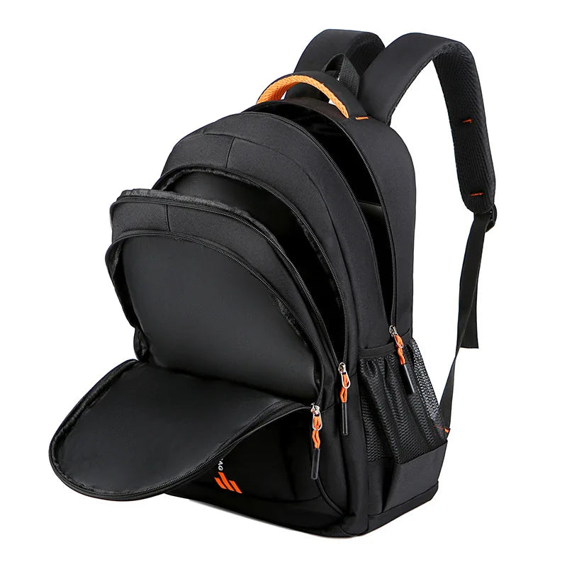 Men's Versatile Commuter Backpack Spacious Multi-Pocket Travel Everyday Use