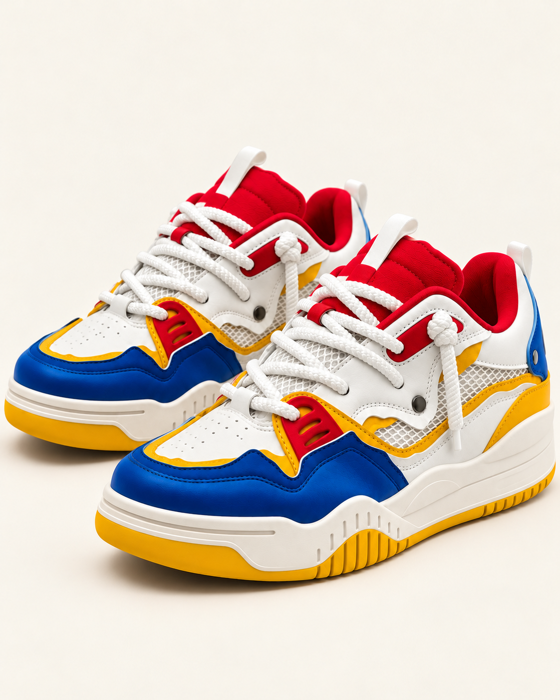 Men's Chunky Lace Up Skate Trainers