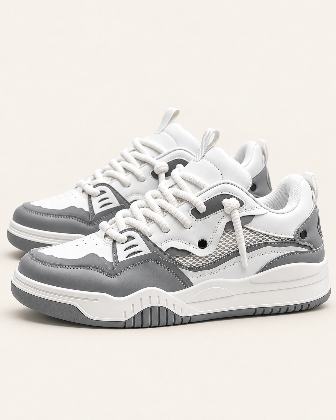 Men's Chunky Lace Up Skate Trainers