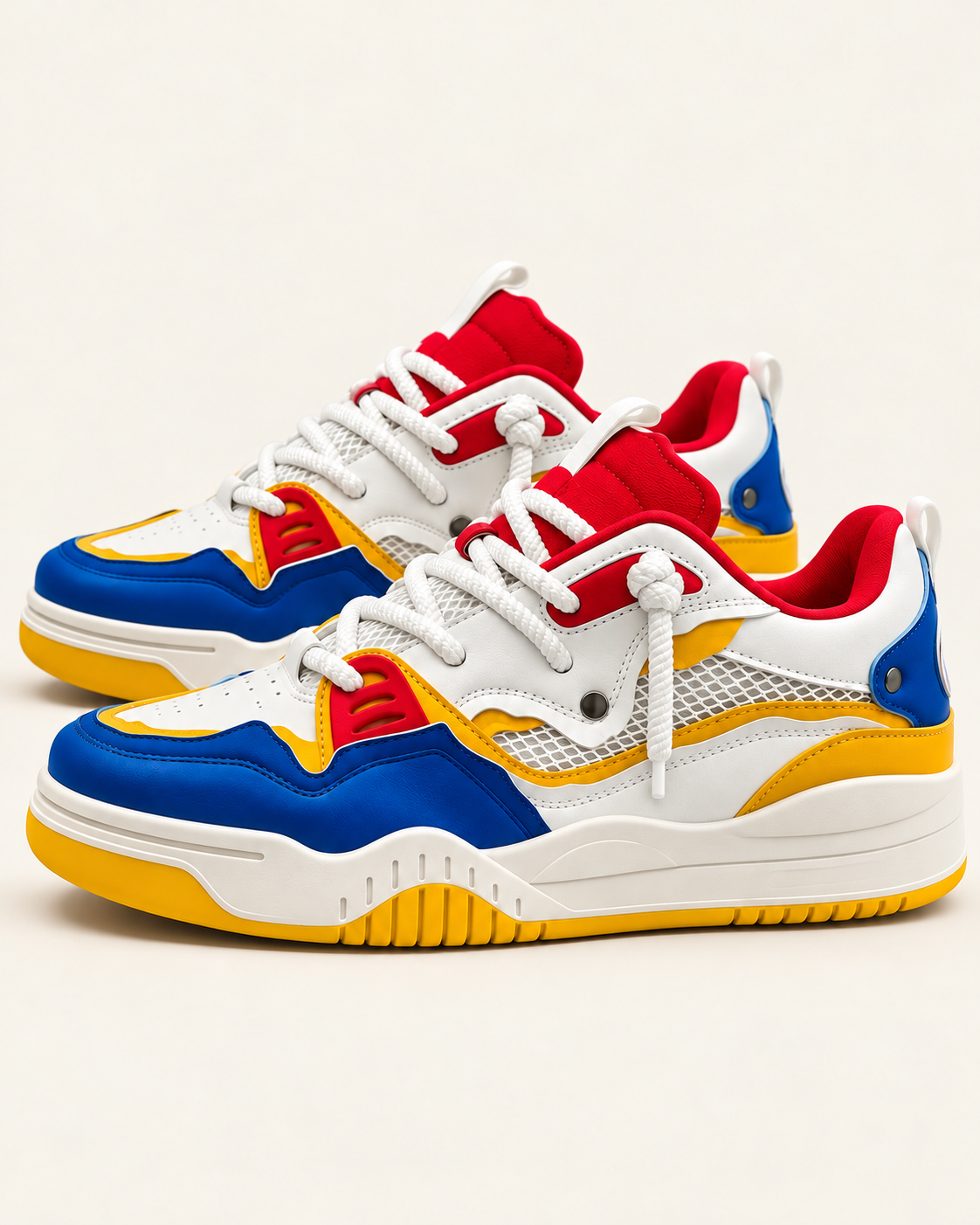Men's Chunky Lace Up Skate Trainers