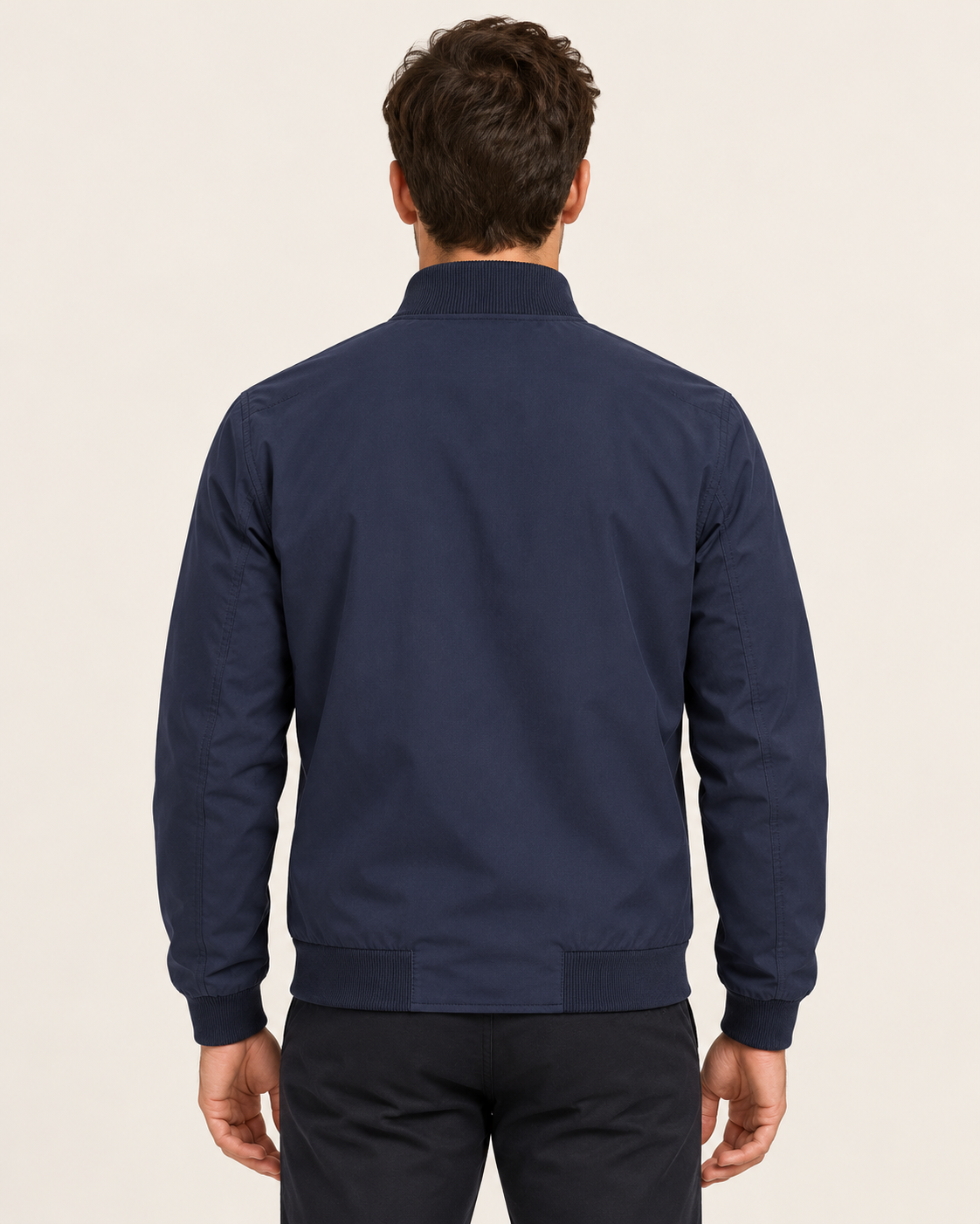 Men's Lightweight Zip Up Bomber Jacket