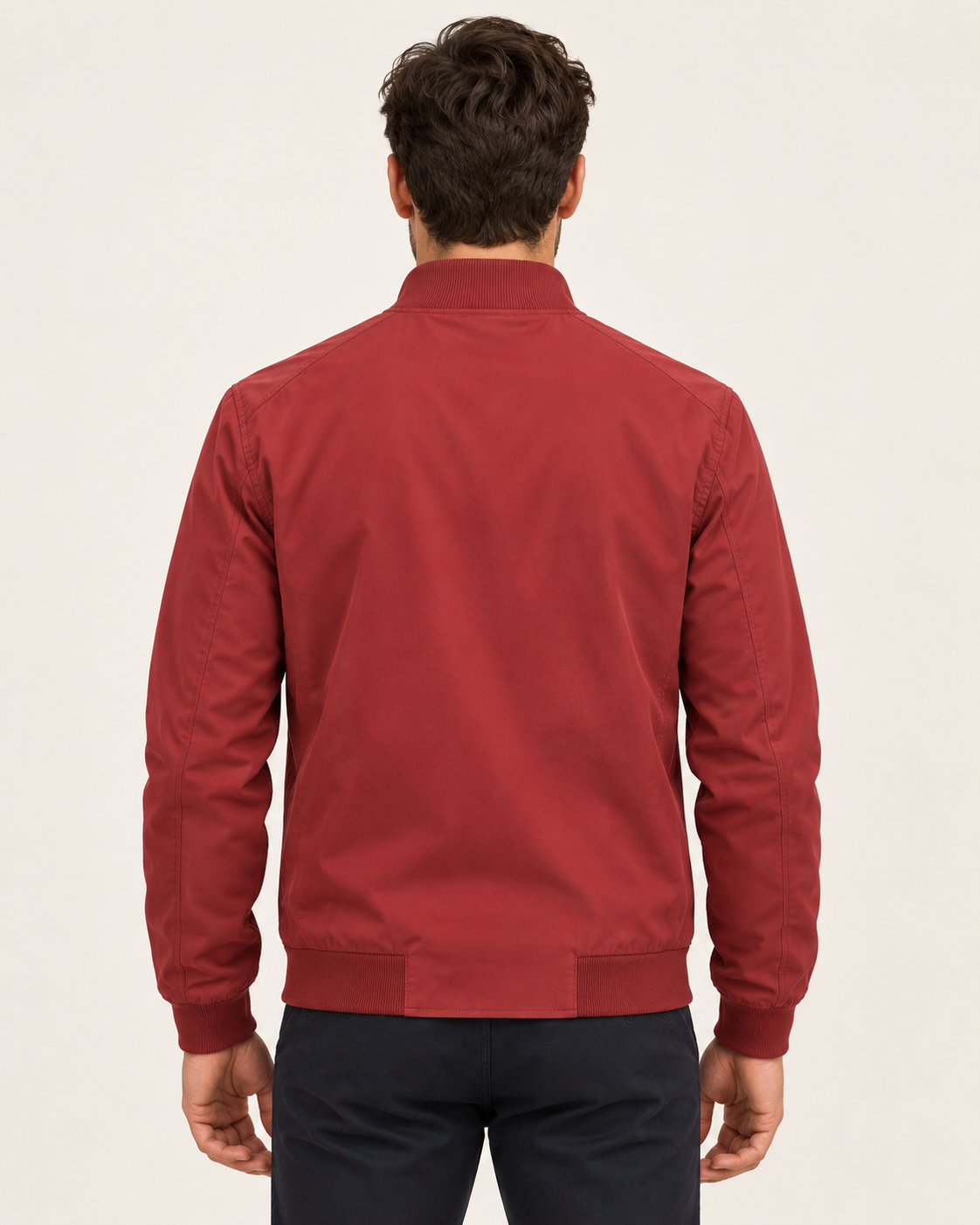 Men's Lightweight Zip Up Bomber Jacket