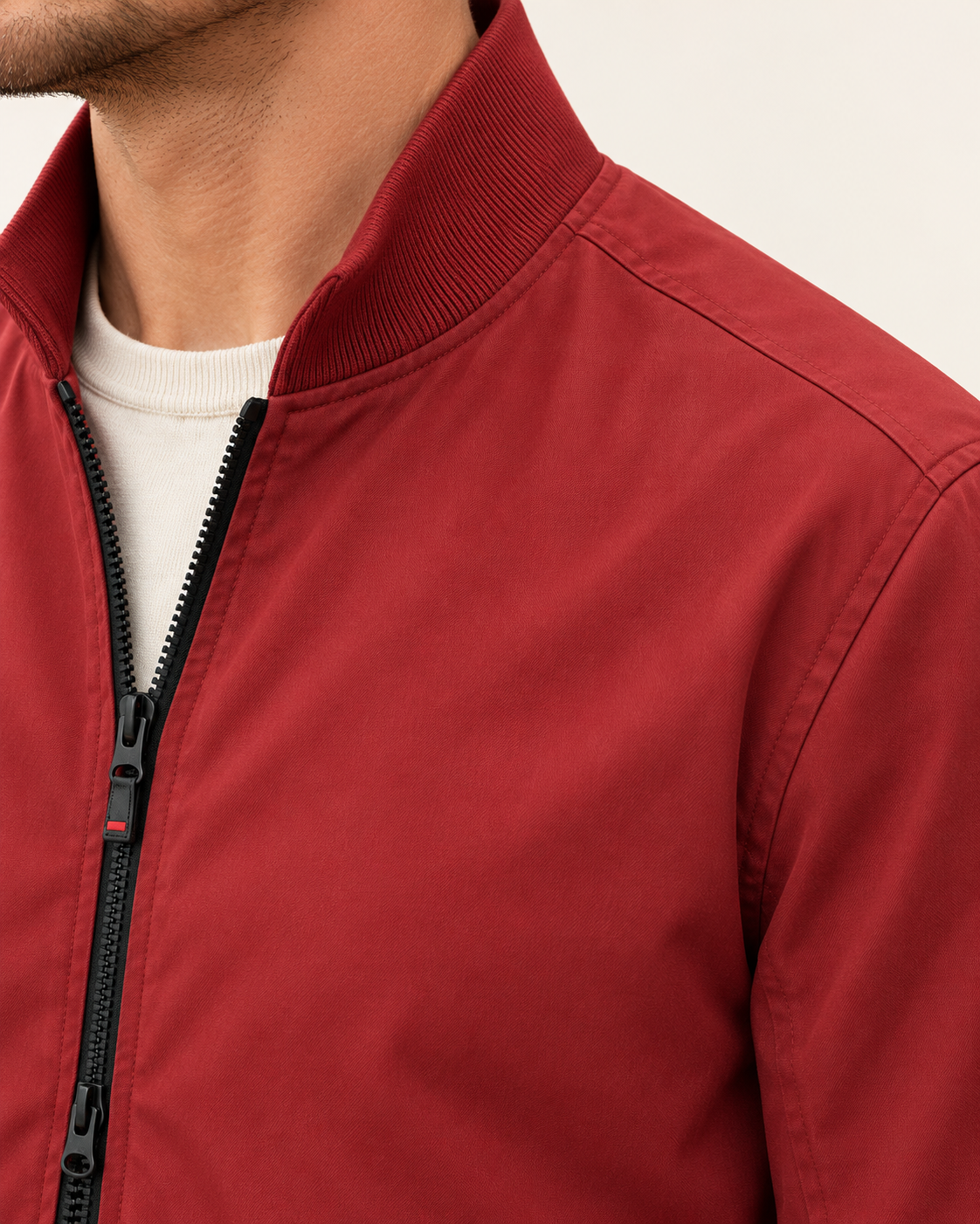 Men's Lightweight Zip Up Bomber Jacket