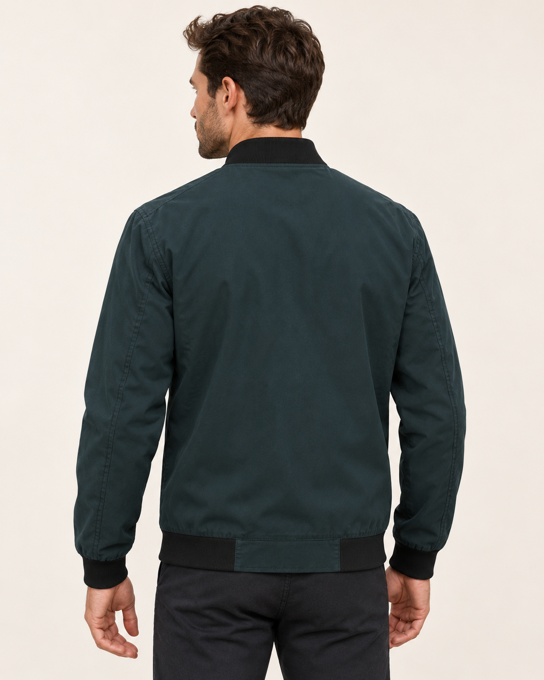 Men's Lightweight Zip Up Bomber Jacket