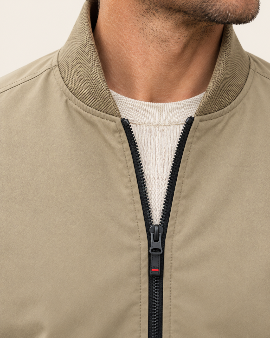 Men's Lightweight Zip Up Bomber Jacket