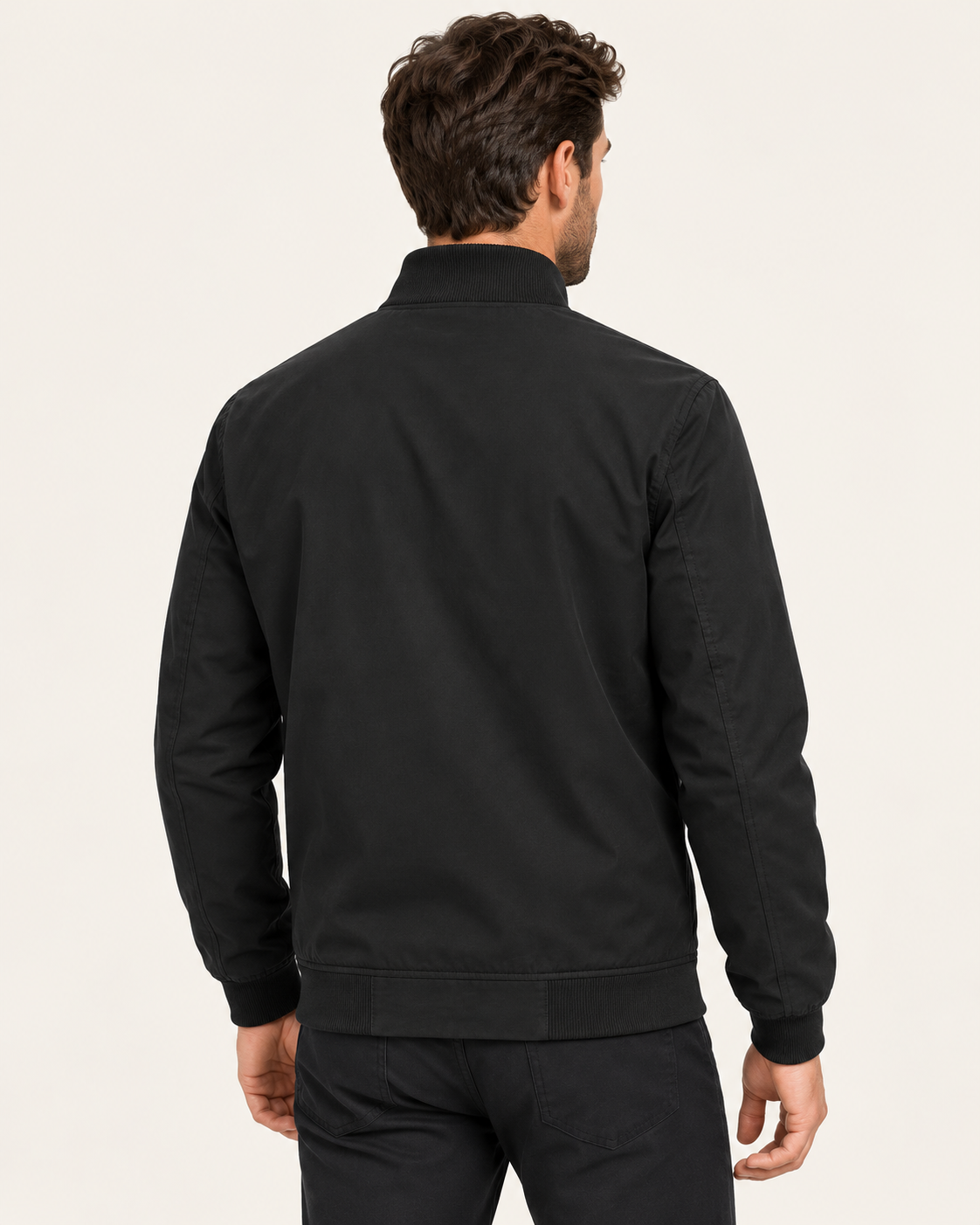 Men's Lightweight Zip Up Bomber Jacket