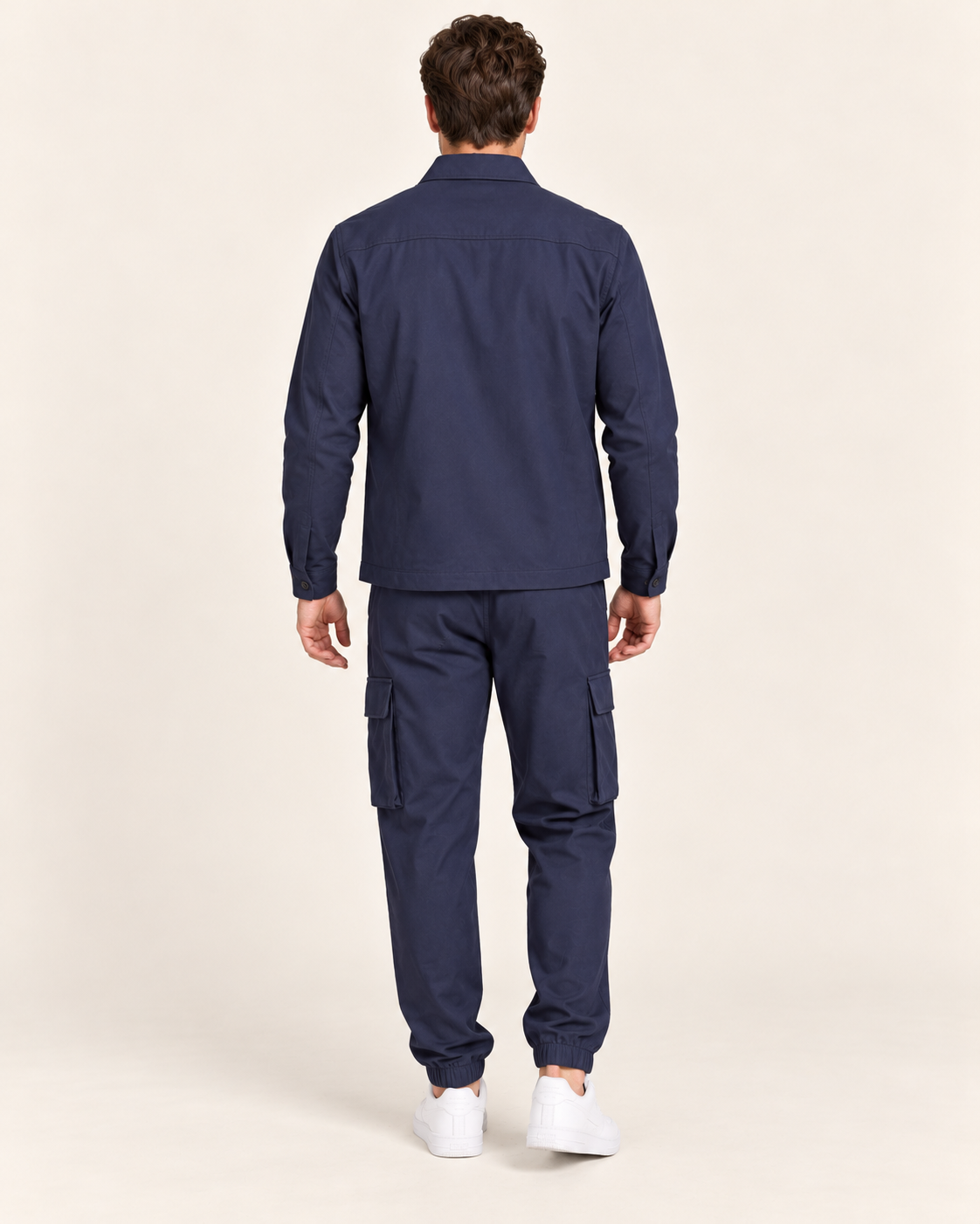 Men's Safari Jacket and Cargo Trousers Co-Ord Set