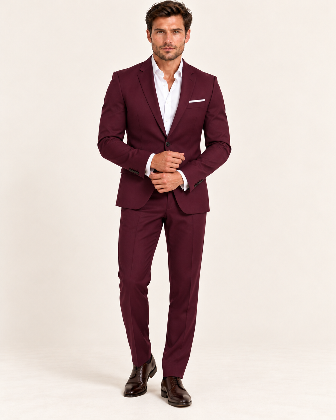 Men's Slim Fit Two Piece Suit