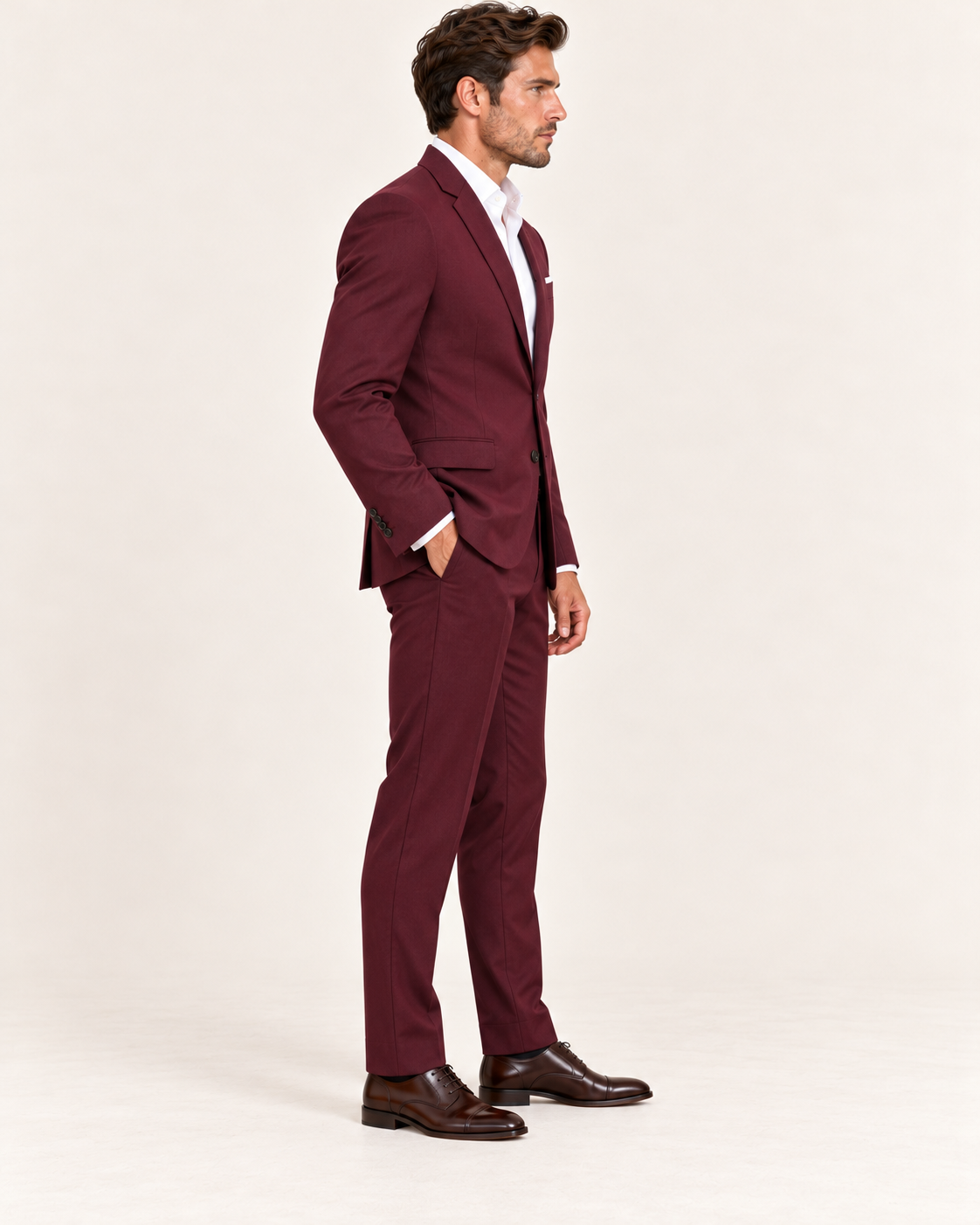 Men's Slim Fit Two Piece Suit