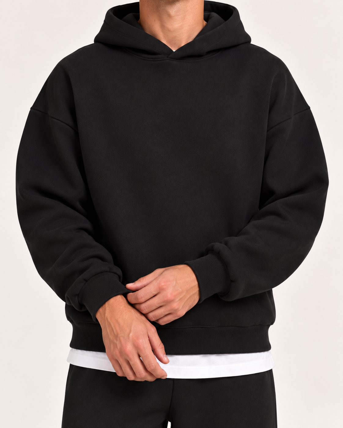 Men's Tracksuit Set With Wide Leg Joggers