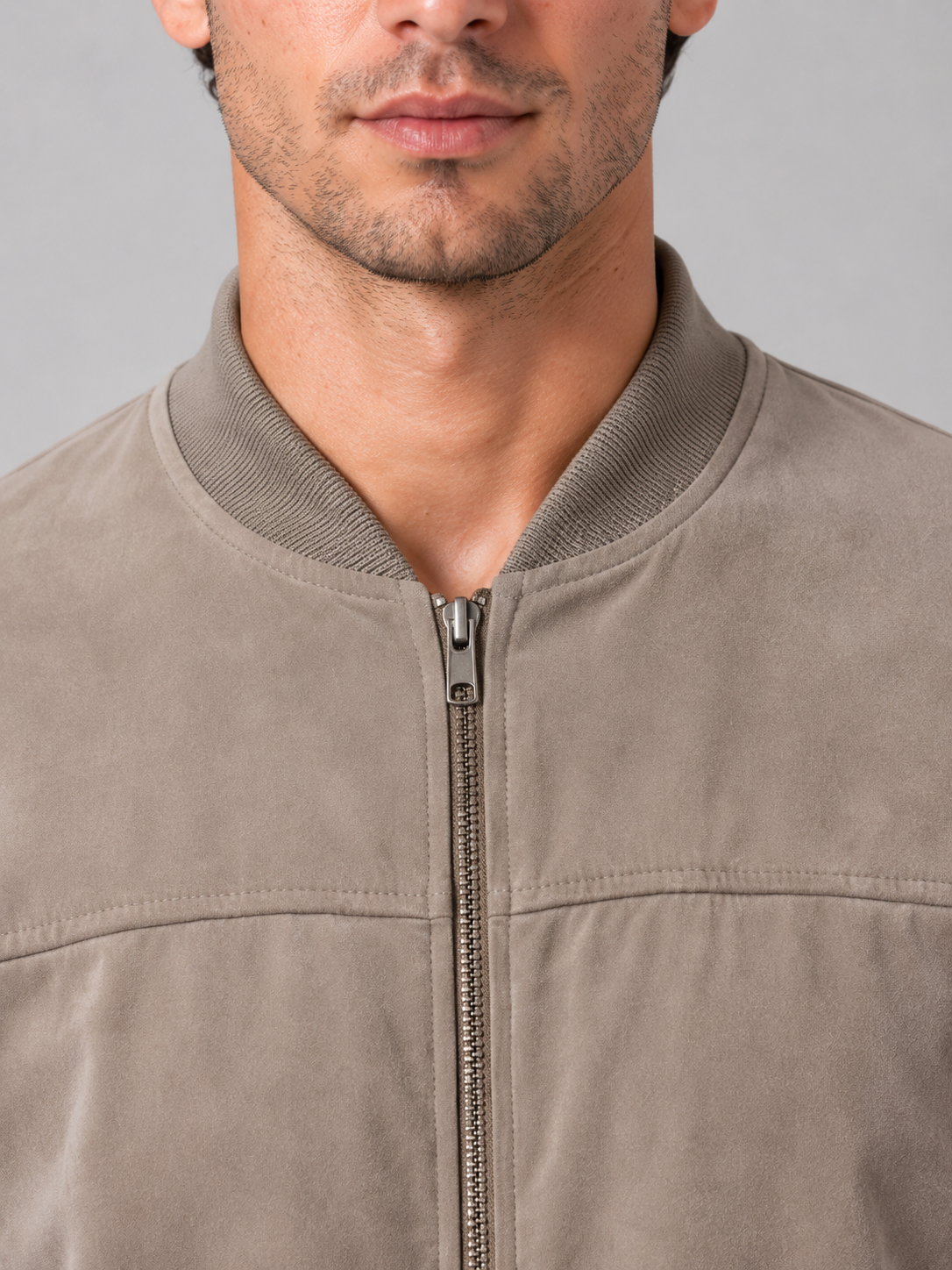 Men's Casual Zip Bomber Jacket Regular Fit Classic Style Everyday Wear