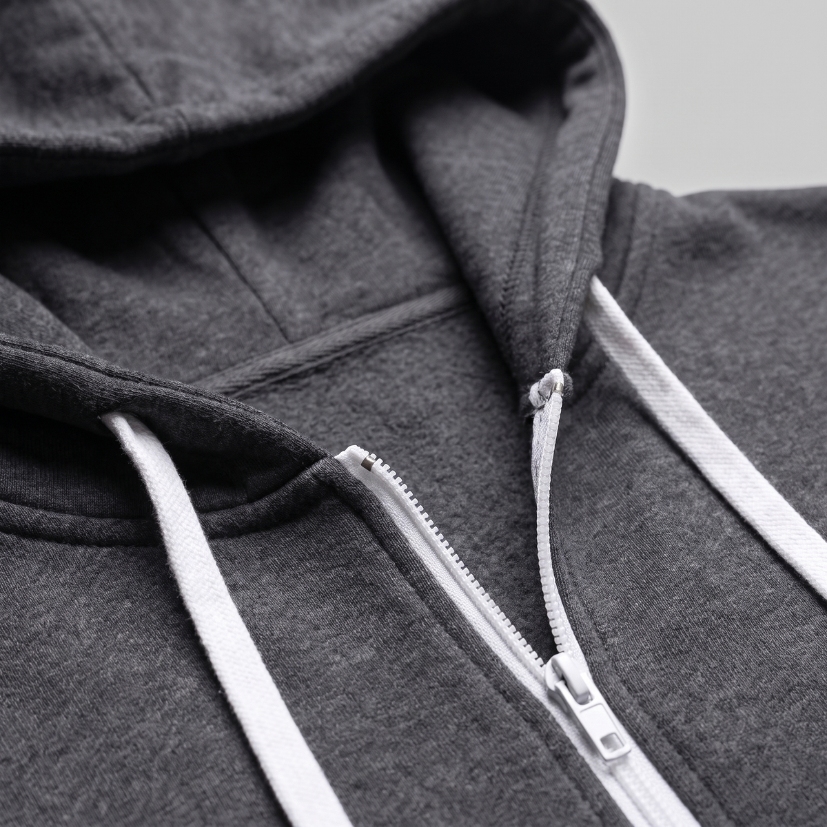 Men's Casual Fleece Hoodie Vest Zip-Up Relaxed Fit Layering Everyday