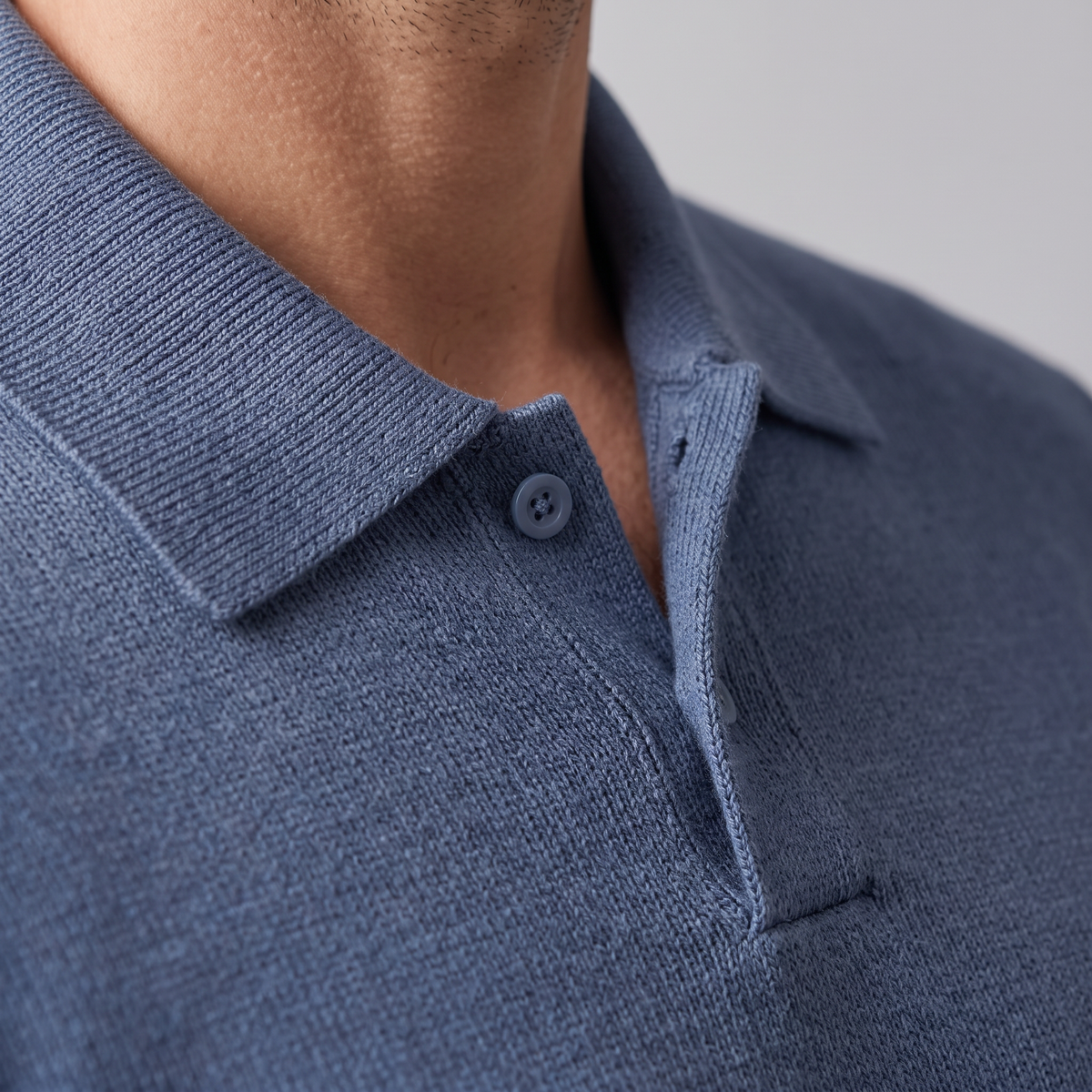 Men's Casual Long Sleeve Polo Sweater Classic Fit Collared Everyday Layering