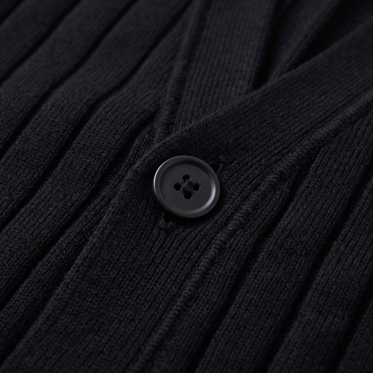 Men's Business Knit Cardigan Open Front Long Sleeve Casual Layering