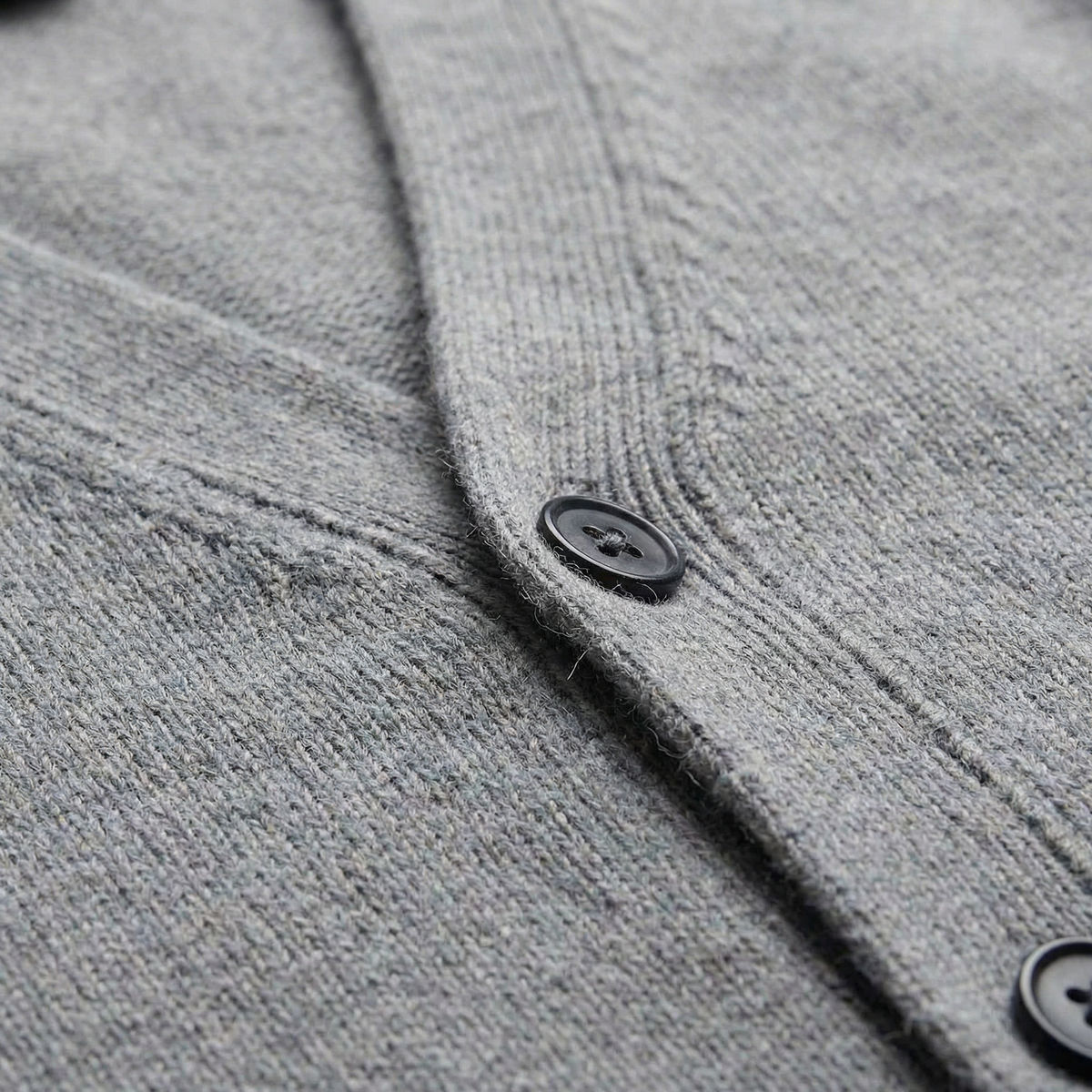 Men's Casual V-Neck Cardigan Relaxed Fit Long Sleeve Lightweight Layering