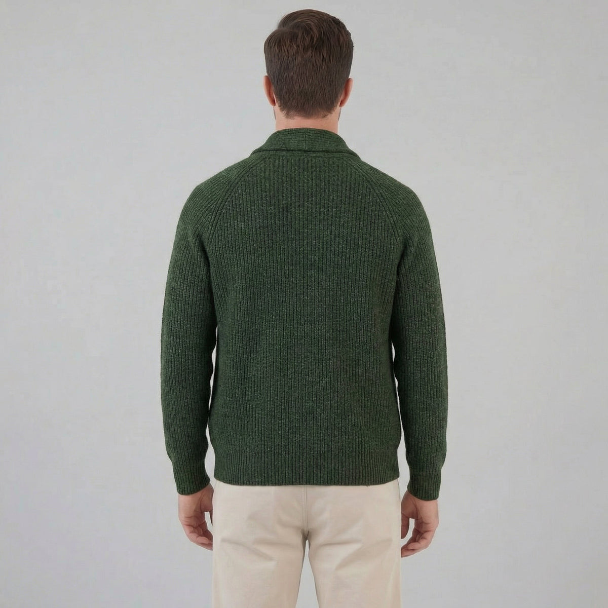 Men's Classic Knitted Cardigan Button-Up Long Sleeve Casual Everyday Wear